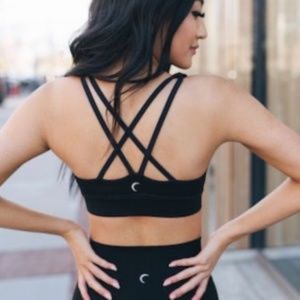 XXXL Zyia Black Light n Tight Strappy Bra